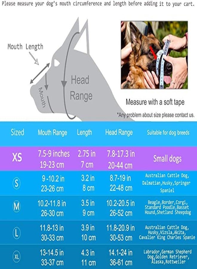 Pups&Pets Breathable Basket Muzzles - Barking and Chewing Safety Guard for Aggressive Dogs (Color As Per Available) - Large - Image 4